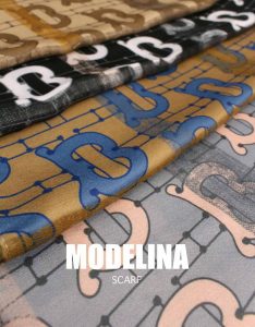 خرید شال موهر ویسکوز باربری 848