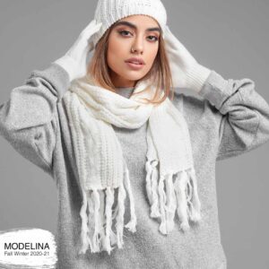 ست شال گردن،کلاه و دستکش 849M4