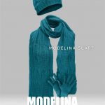 ست شال گردن،کلاه و دستکش اصل فیروزه ای