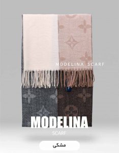 شال موهر اصل LV مشکی