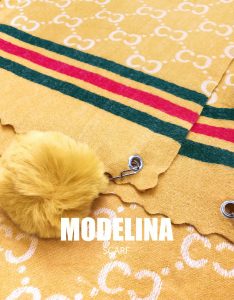 خرید شال موهر اصل گوچی منگوله دار 853