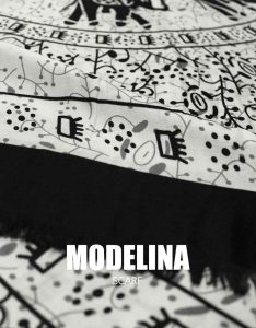 خرید شال نخی موهر زمستانه 858