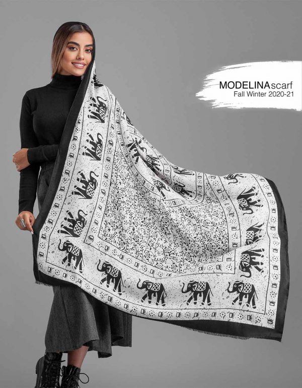 شال نخی موهر زمستانه 858