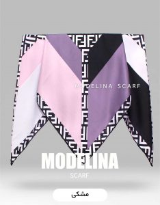 روسری موهر زمستانه FENDI مشکی