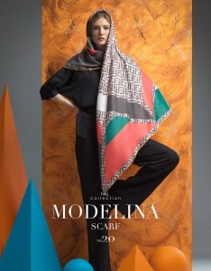 روسری موهر زمستانه FENDI 866