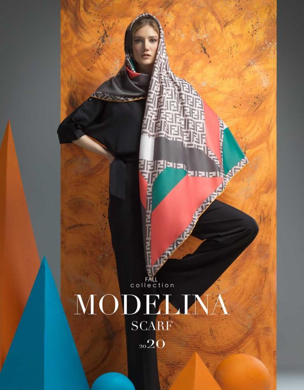 روسری موهر زمستانه FENDI 866