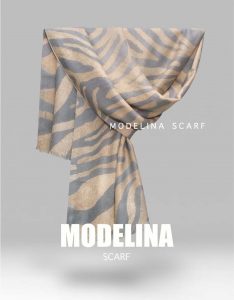 خرید شال موهر پنبه زمستانه 871M1