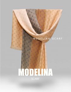 خرید شال موهر پنبه زمستانه 871M7