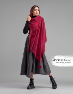 شال موهر منگوله دار 873