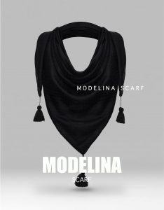 خرید روسری نخی منگوله دار 879