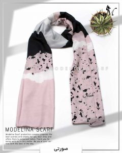 شال نخی کوارتز مدلینا 1071 صورتی
