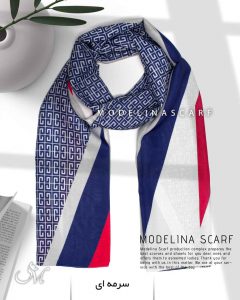 شال نخی ژیوانشی 1069 سرمه ای