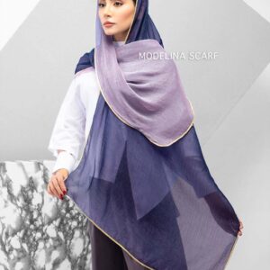 شال حریر دولایه مدلینا 1000