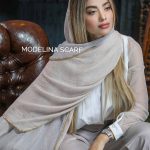 شال حریر دولایه مدلینا
