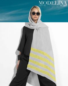 شال نخی تکه دوزی مدلینا