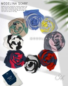 خرید شال نخی تکه دوزی مدلینا