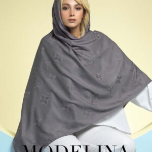 روسری ابریشم ژاکارد ترک LV 10235