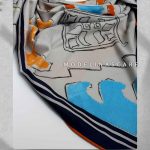 خرید روسری ابریشم ژاکارد مدلینا 749 طوسی