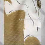 خرید روسری ابریشم ژاکارد مدلینا 749 کرم