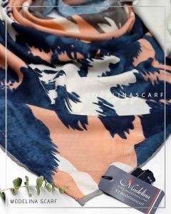 روسری ابریشم ژاکارد مدلینا زیبا