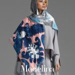 روسری ابریشم ژاکارد مدلینا