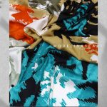 روسری ابریشم ژاکارد مدلینا شیک