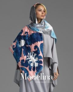 روسری ابریشم ژاکارد مدلینا