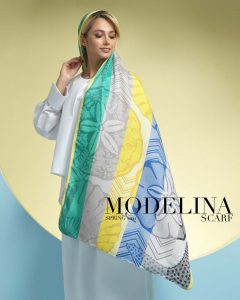 شال نخی مدلینا 888M18