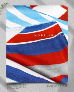 روسری نخی کوبیسم مدلینا 1060 مجلسی