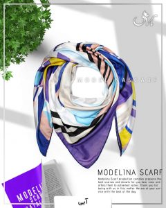 روسری نخی کوبیسم مدلینا 1060 بهاره