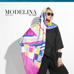 روسری نخی کوبیسم مدلینا 1060