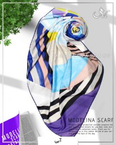 روسری نخی کوبیسم مدلینا 1060 تابستانه