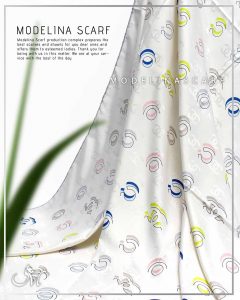 روسری ژاکارد شنل M3 تابستانه