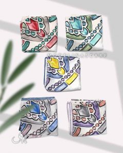 خرید روسری ژاکارد مدلینا