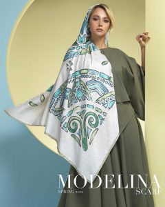 روسری ژاکارد مدلینا