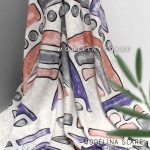 روسری ژاکارد مدلینا