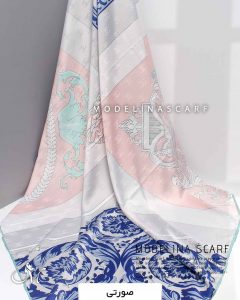 خرید روسری ژاکارد مدلینا 927 صورتی