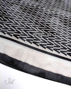 خرید شال نخی مرمر مدلینا مشکی