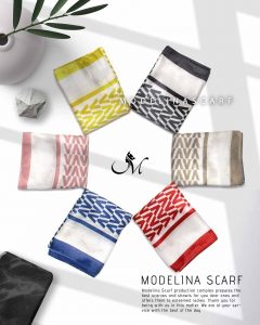 خرید شال نخی مرمر مدلینا