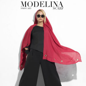 شال نخی حلقه دار مدلینا 951