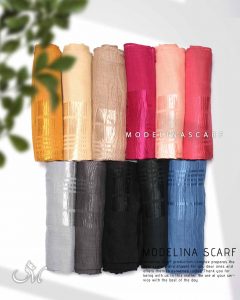 خرید شال نخی شاین دار مدلینا 1018