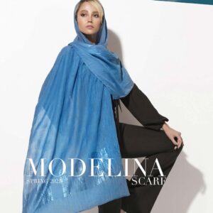 شال نخی شاین دار مدلینا 1018