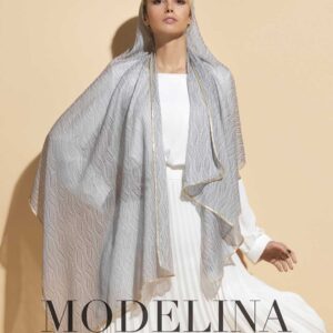 شال حریر ابریشم برگ مدلینا 1020M3