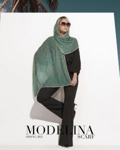 شال حریر ابریشم مدلینا 1020M4