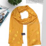 شال نخی شاین توپی مدلینا 1027 عسلی