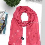 شال نخی شاین توپی مدلینا 1027 صورتی مرجانی