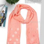 شال نخی شاین توپی مدلینا 1027 هلویی