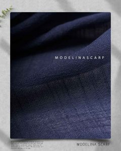 شال نخی منگوله دار مدلینا 1041 بهاره