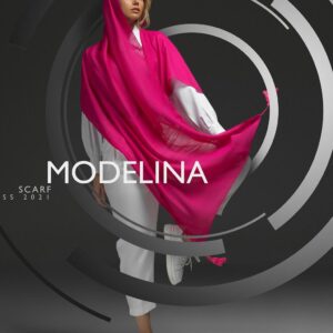 شال نخی منگوله دار مدلینا 1041