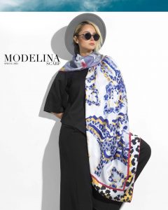 روسری نخی leopard مدلینا 1059 تابستانه